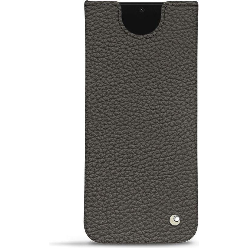 Noreve Lederschutzhülle (Samsung Galaxy S22+ 5G, Samsung Galaxy S21+), Smartphone Hülle, Grau