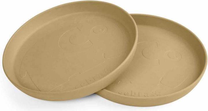 Actual product image Sebra MUMS, Plate set, wheat yellow