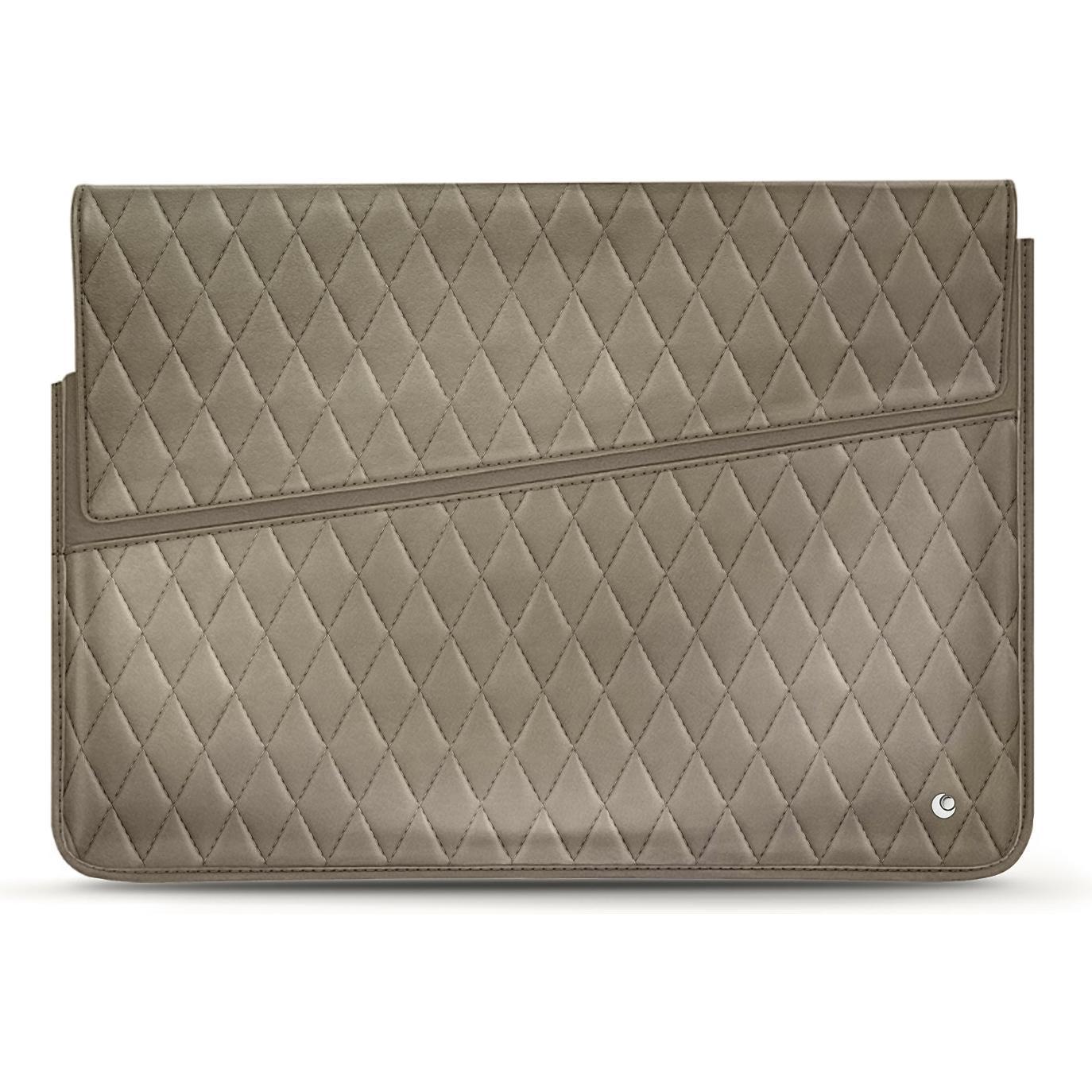 Noreve Lederhülle, Notebooktasche, Beige
