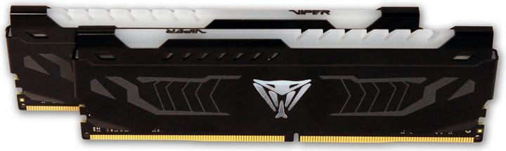 Actual product image Patriot 16 GB DDR4 RAM PC3200 CL16 Viper LED white 2x8GB (2 x 8GB, 2133 MHz, DDR4-RAM, DIMM)
