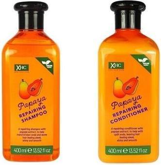 Xpel Papaya Repairing Shampoo - 400ml (400 ml, Flüssiges Shampoo)