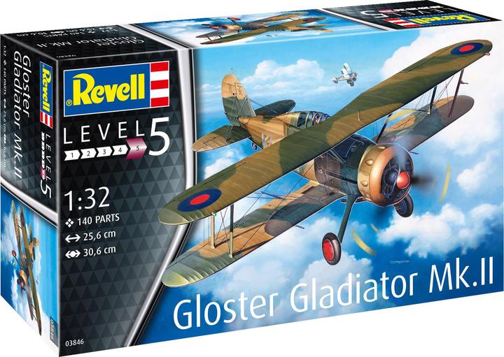 Actual product image Revell Gloster Gladiator MkII