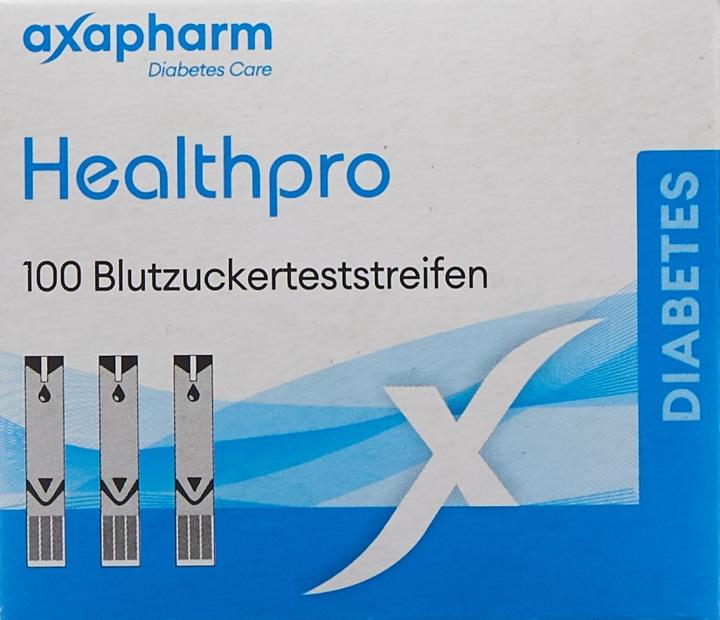 Actual product image Axapharm Blood glucose test strips