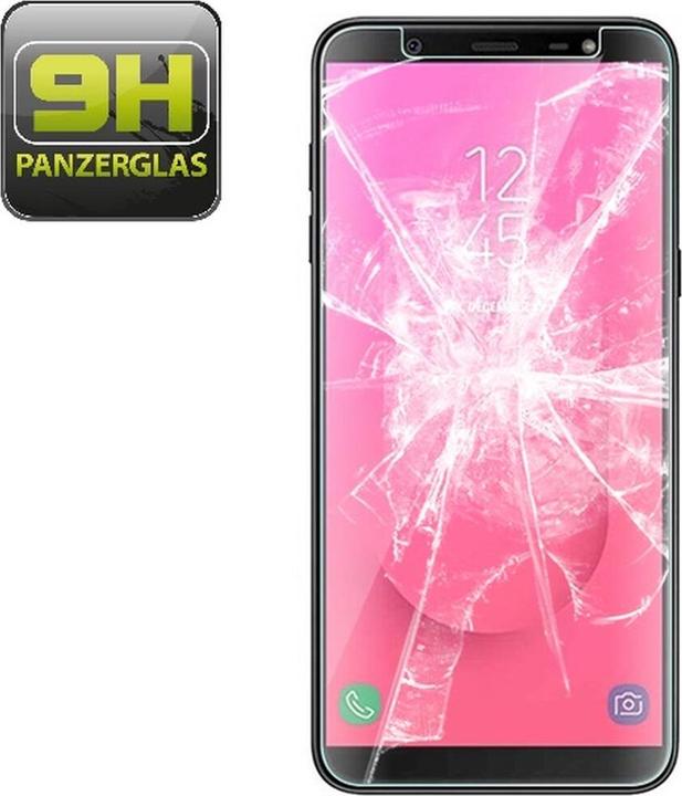Produktbild Protectorking 1x echtes Tempered 9H Panzerhartglas 3D KLAR (1 Stück, Samsung Galaxy J8 (2018))