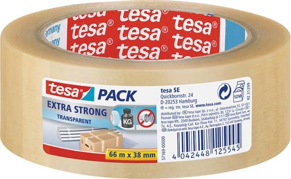 Actual product image tesa tesapack PVC transparent (50 mm)