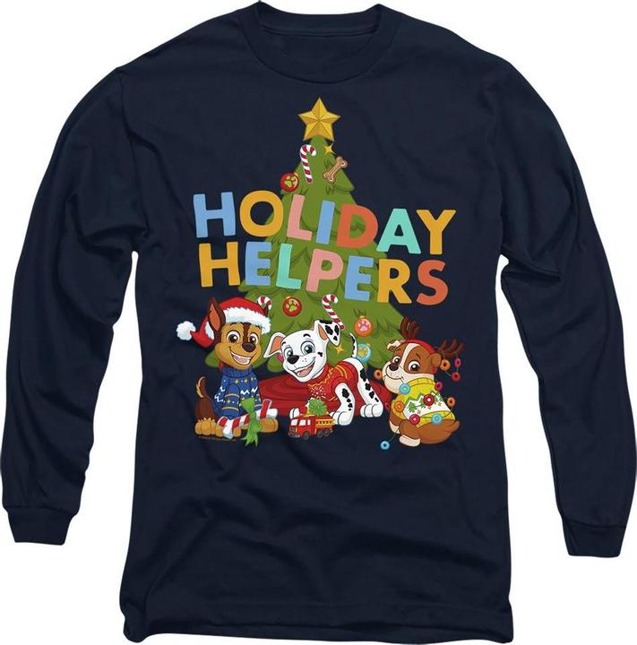 Produktbild Paw Patrol Holiday Helpers TShirt weihnachtliches Design (M)