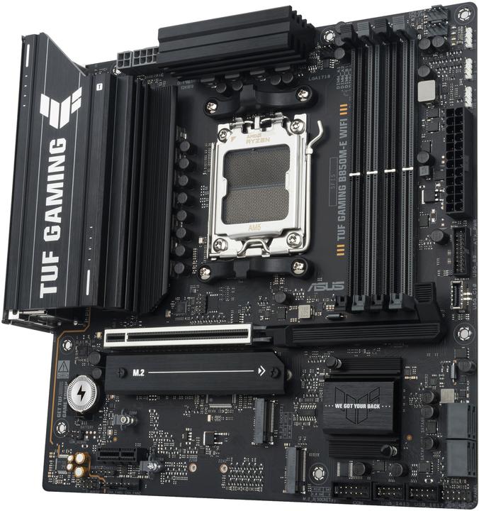 Actual product image ASUS TUF Gaming B850M-E WIFI (AM5, AMD B850, mATX)