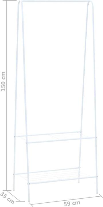 Produktbild vidaXL Garderobe