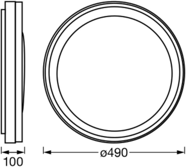 Actual product image Ledvance Smart+ Orbis Ceiling ZEST MAGIC RGB (1050 lm)