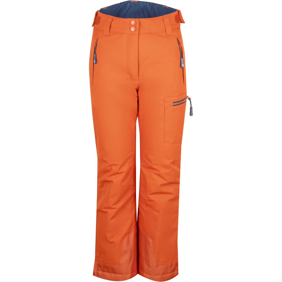 Trollkids, Unisex, Skihosen, Hallingdal (140), Braun, 140