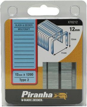 Actual product image Black & Decker Tacker staples type 2, 12mm (1200x)