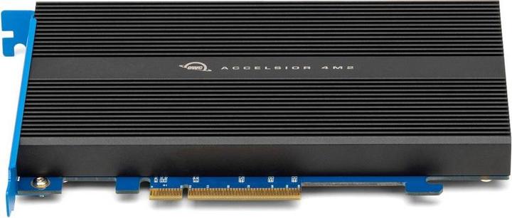 Produktbild OWC 16.0TB Accelsior 4M2 PCIe M.2 NVMe SSD Adapter Card (16000 GB, PCI-Express)