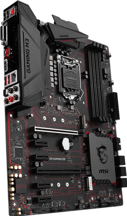 Immagine prodotto MSI B250 Gaming M3 (LGA 1151, Intel B250, ATX)
