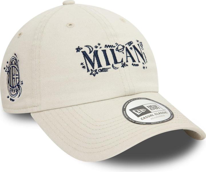 Image du produit New Era 9Twenty Adjustable Cap - SCRIBBLE AC Mailand beige
