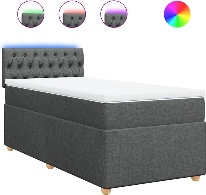 Actual product image vidaXL Boxspringbett (90 x 200 cm)