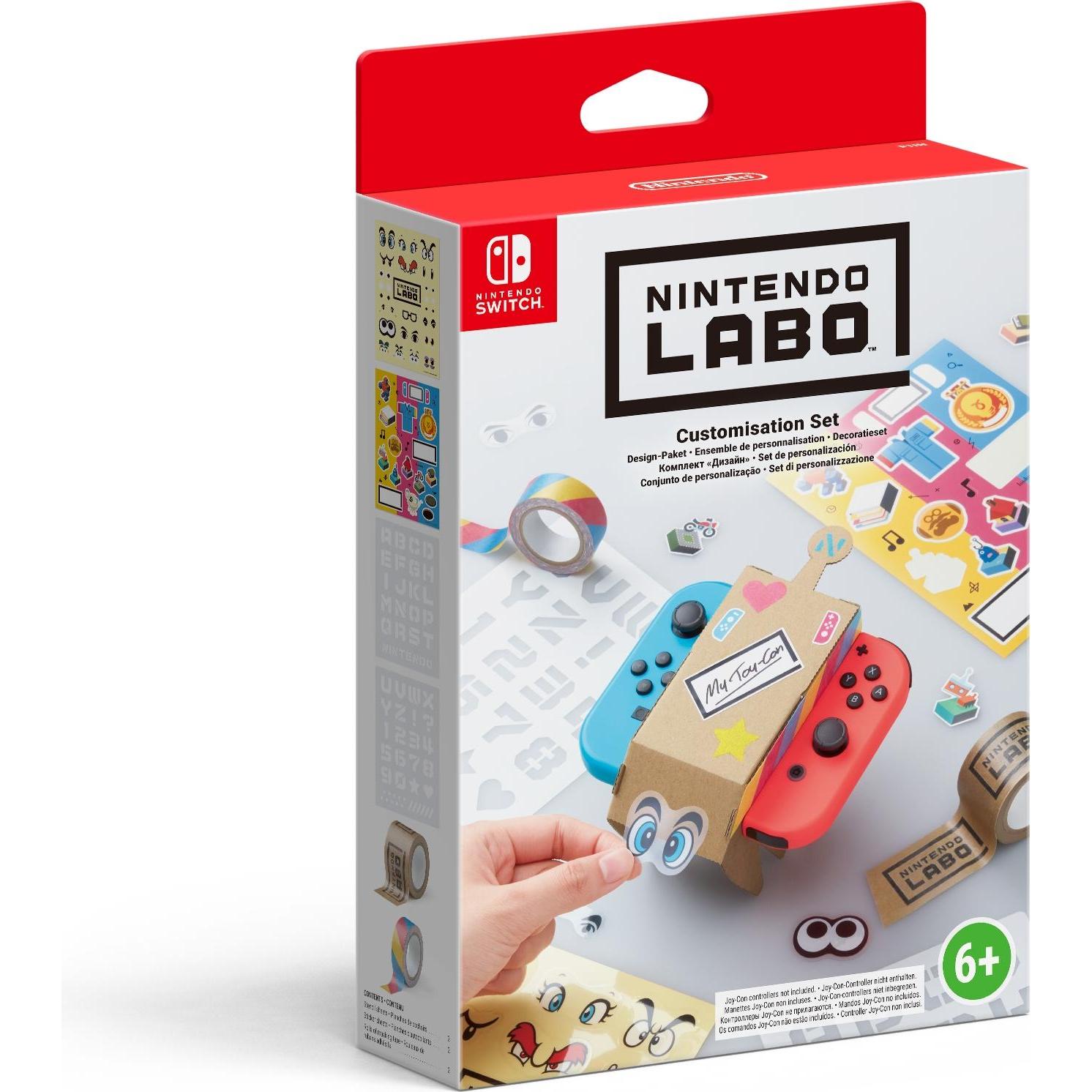 Nintendo Labo: Design-Paket (Switch), Weiteres Gaming Zubehör, Mehrfarbig