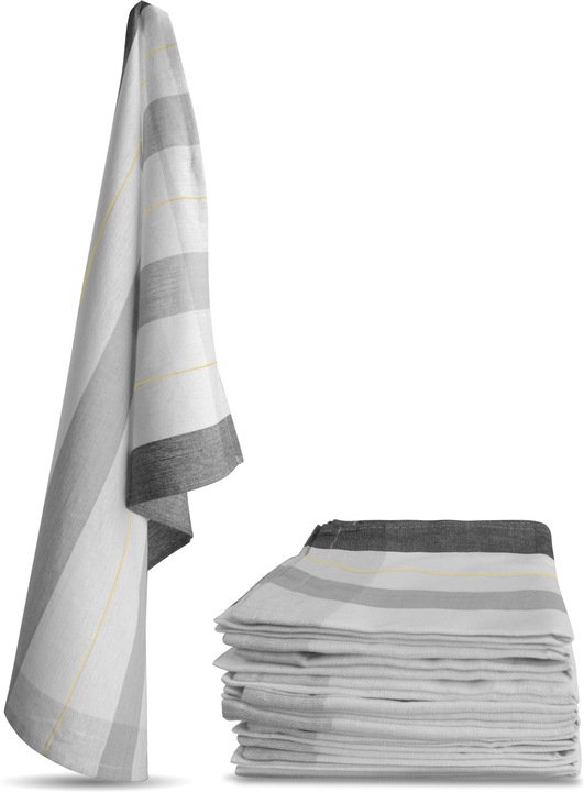 Actual product image Aspero 100 cotton tea towels (55 x 75 cm)
