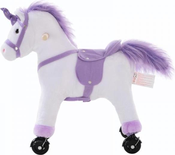 Produktbild Homcom Reitpferd auf Rollen Spielpferd