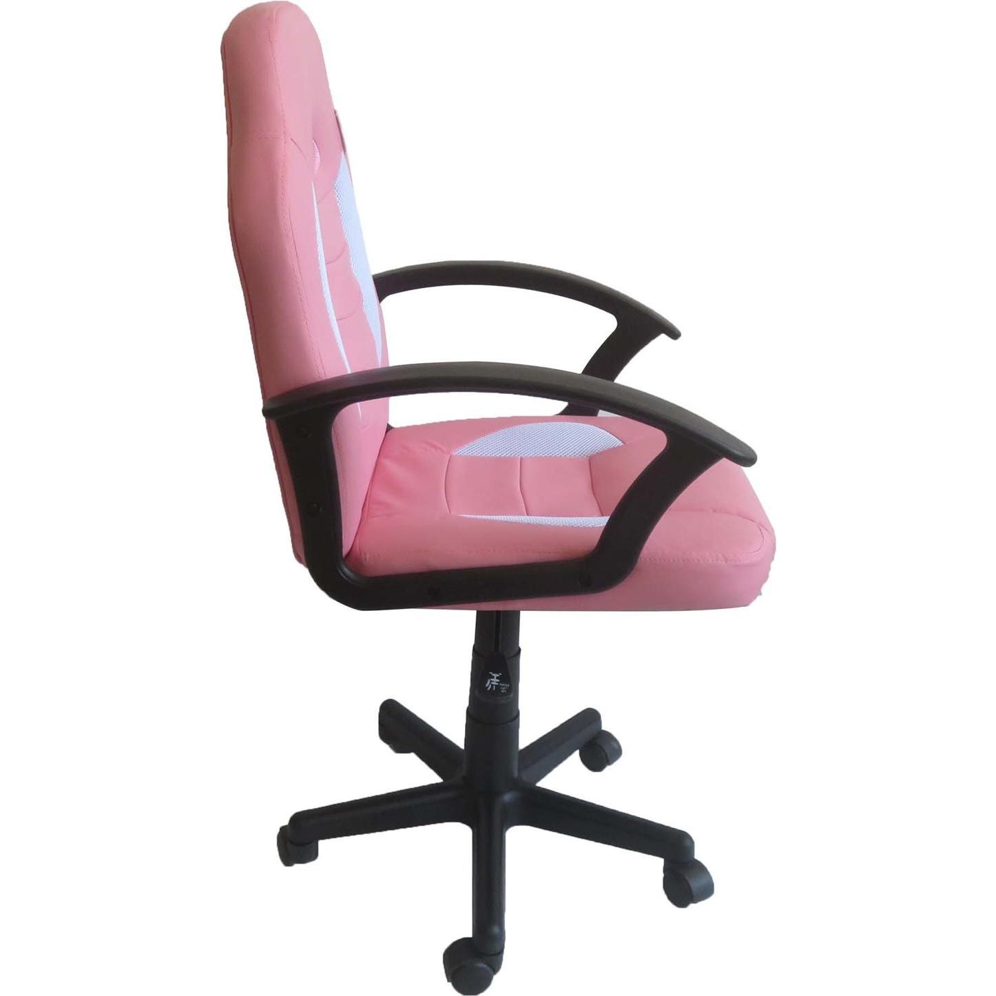 Thumbnail - HTI-Living, Bürostuhl, Schreibtischstuhl höhenverstellbar Daytona Junior Pink