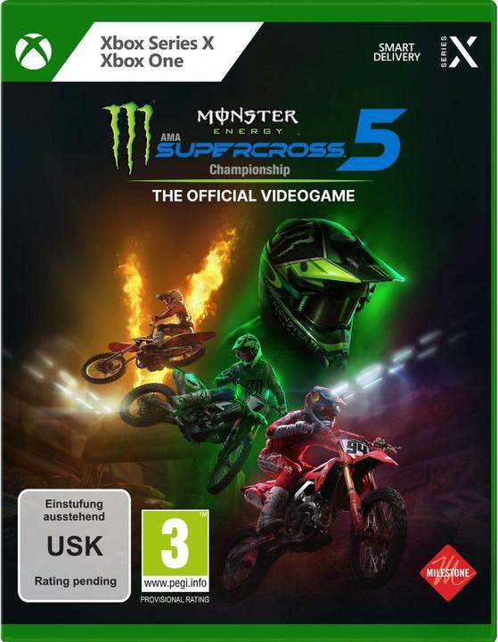 Immagine prodotto Milestone Monster Energy Supercross - Il videogioco ufficiale 5 (Xbox Series X, Xbox One X, FR, IT, DE)