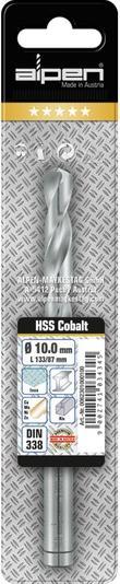 Actual product image Alpen Twist Drill HSS Cobalt (10 mm)
