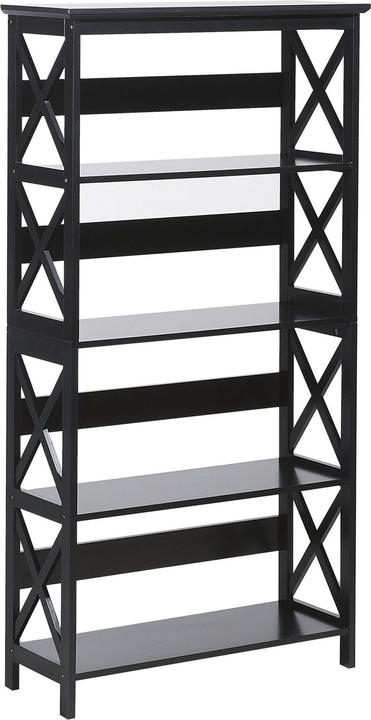 Image du produit Beliani Ensemble de meubles de bureau Tabac clair / noir FOSTER/HINTON (80 x 30 x 152 cm)