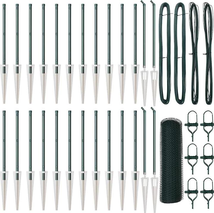 Actual product image vidaXL Gartenzaun