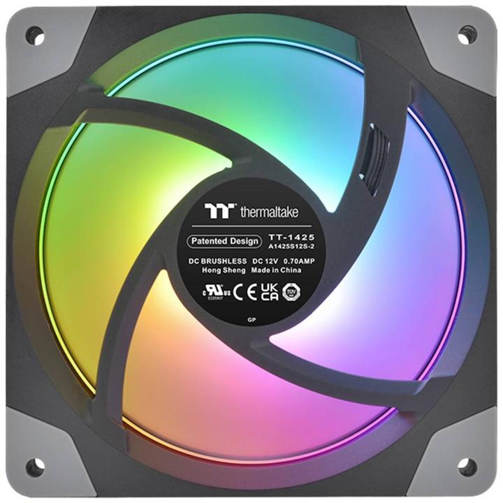 Produktbild Thermaltake TT SWAFAN EX14 RGB PC Cooling Fan TT 3er CL-F144-PL14SW-A (140 mm, 3 x)