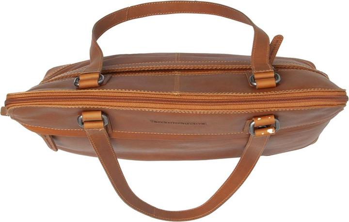 Immagine prodotto The Chesterfield Brand Borsa a tracolla Branson in pelle con scomparto per laptop da 37 cm