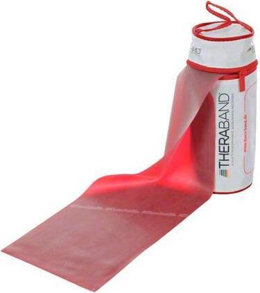 Actual product image TheraBand Exercise band 2.5 m in door anchor T red (2.50 m, Medium)