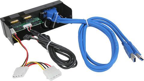 Produktbild Lian-Li BZ-U07B Multi-Panel USB 3.0 - black