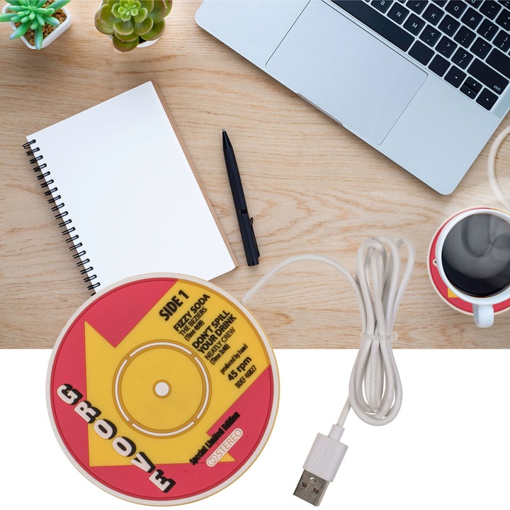Image du produit Out of the blue Chauffe-tasses disque, USB