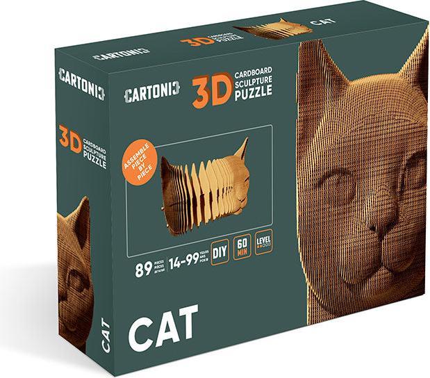 Image du produit Cartonic Chat - Modèle 3D en carton