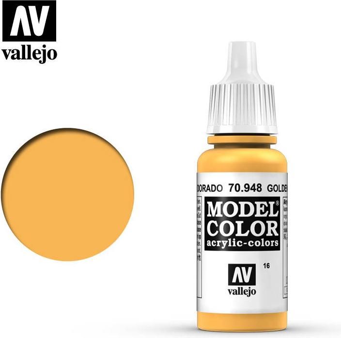 Vallejo Model Colour - Golden Yellow (70.948)