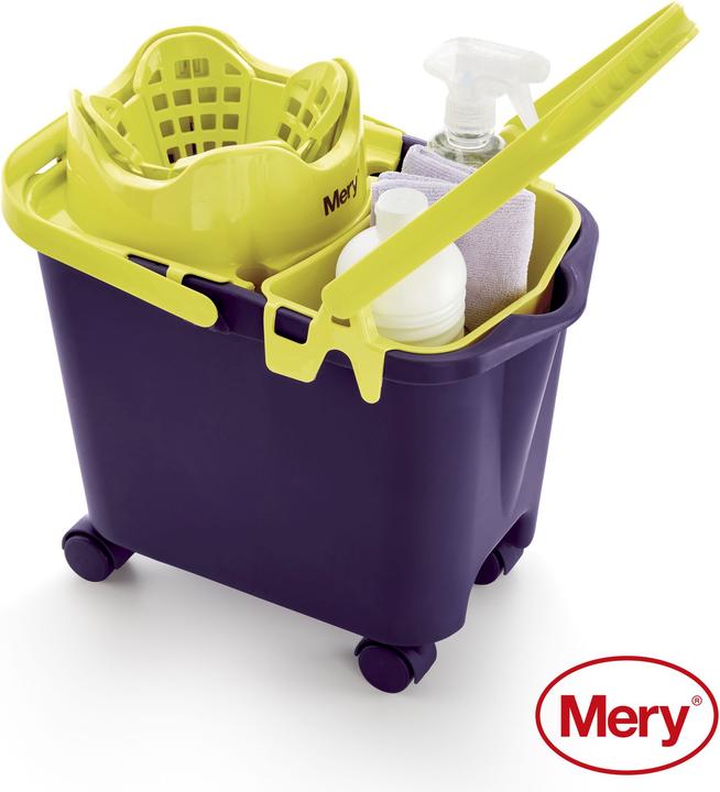 Mery Spand Minimop med Hjul og Automatisk vrider,1 pc (1 pcs.)