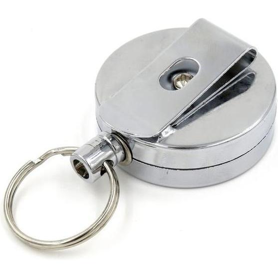 Thumbnail - JTI, Schlüsselanhänger, Schlüsselhalter mit Jojo-Funktion, Silber