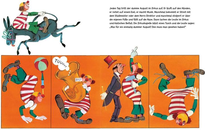 Actual product image Die dumme Augustine (German, Herbert Lentz, Otfried Preussler, 2022)