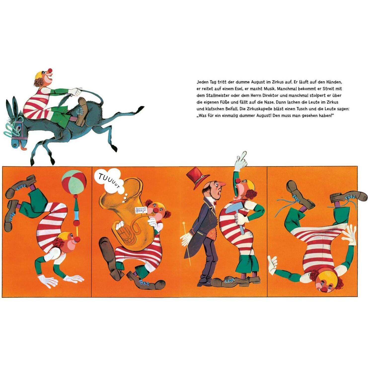 Thumbnail - Die dumme Augustine, Kinderbücher von Herbert Lentz, Otfried Preussler