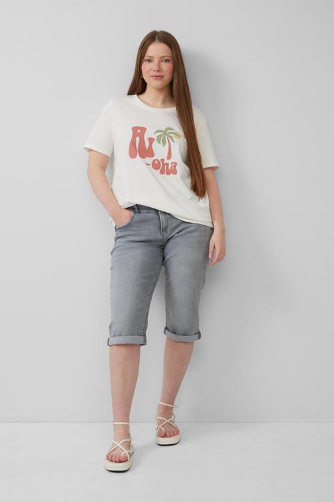 Produktbild S.Oliver Jeans-Hose Capri-Jeans / Slim Fit / Mid Rise (44)