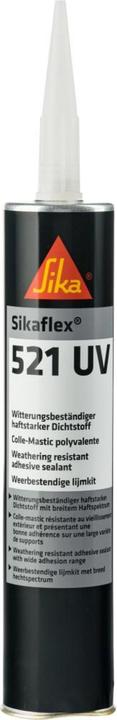Sika Sikaflex 521 UV, 300ml (0.50 kg, Weiss, 300 ml)