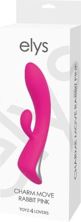 Image du produit Toyz4lovers Wibrator-VIBRATORE RABBIT ELYS - CHARM MOVE RABBIT PINK