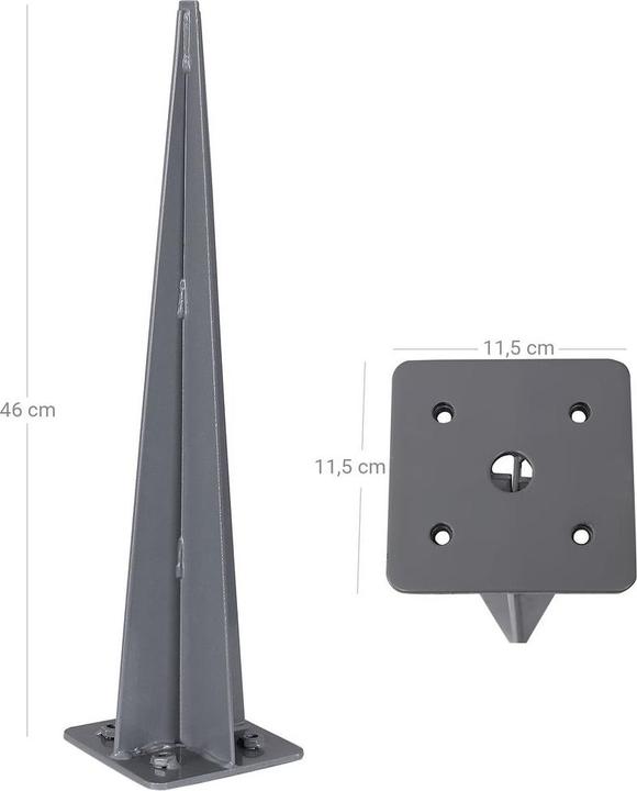 Produktbild Songmics Seitenmarkise Zubehör