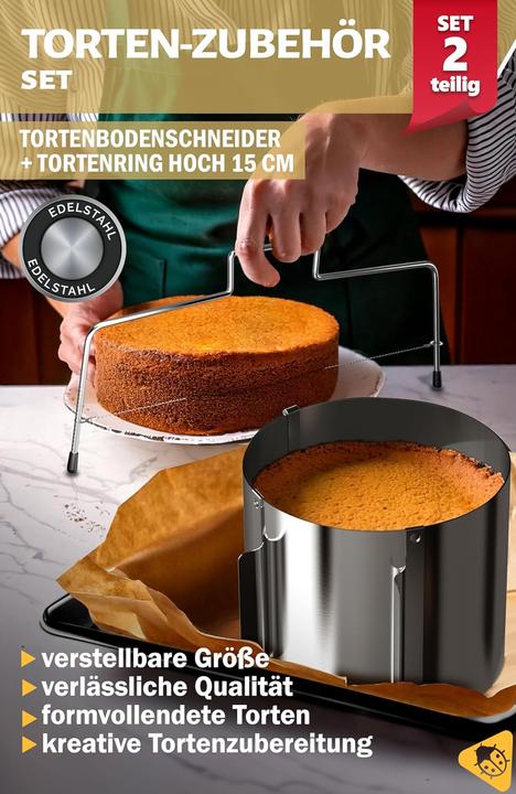 Actual product image Menz Tortenschneider und Tortenring