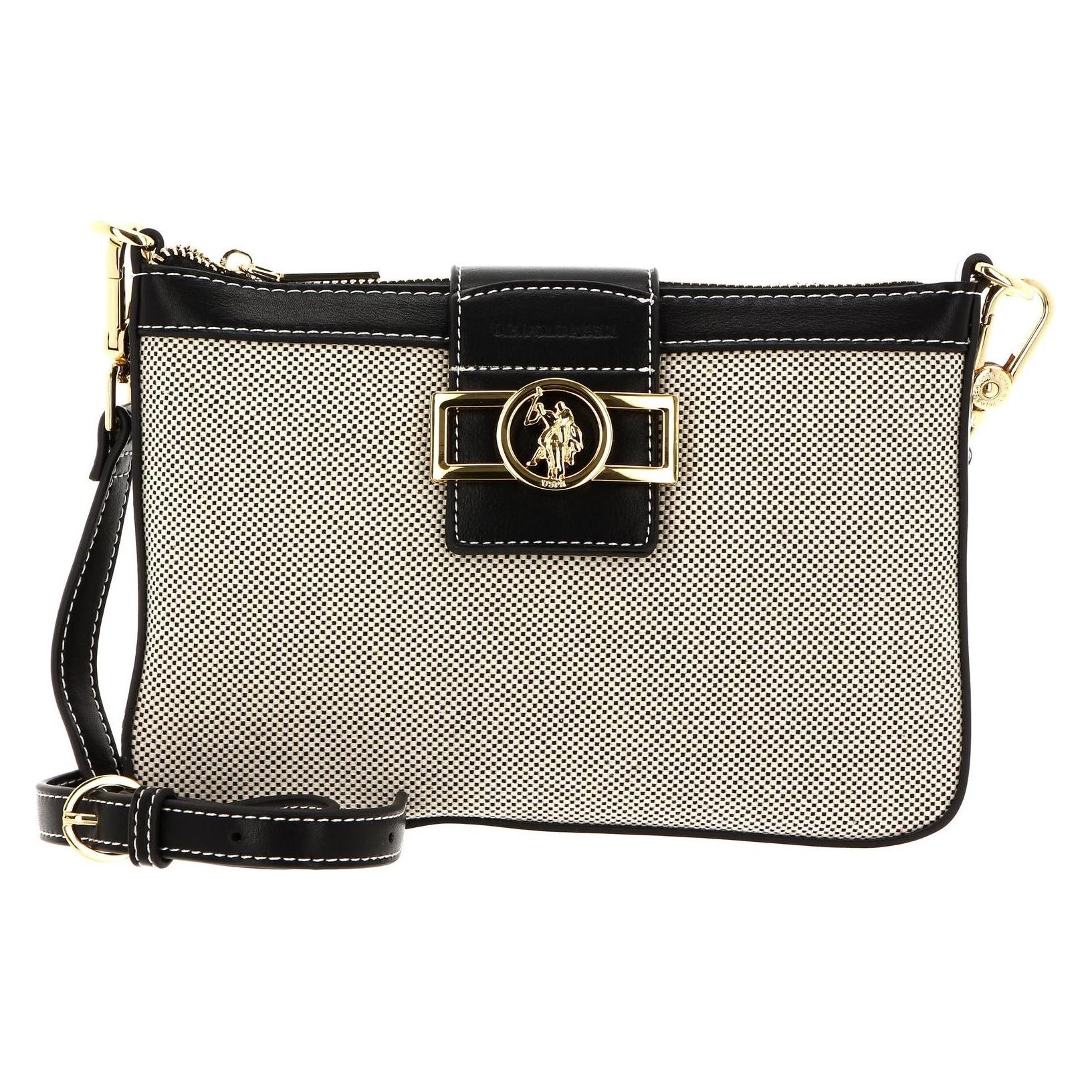 U.S. Polo, Damen, Handtasche, Lockhart Crossbody Bag, Mehrfarbig, Beige