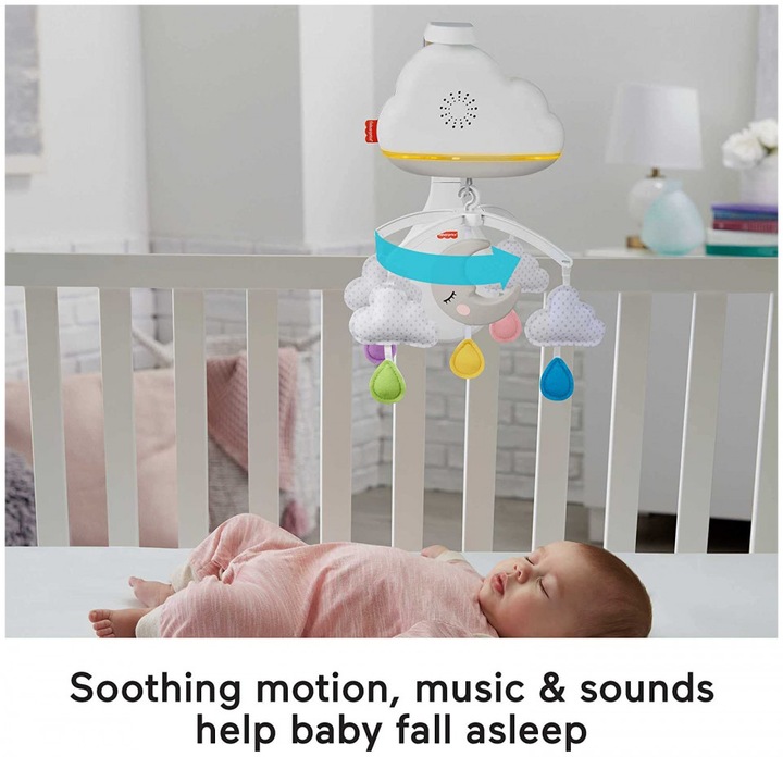 Actual product image Fisher-Price Calming Clouds Mobile & Soother