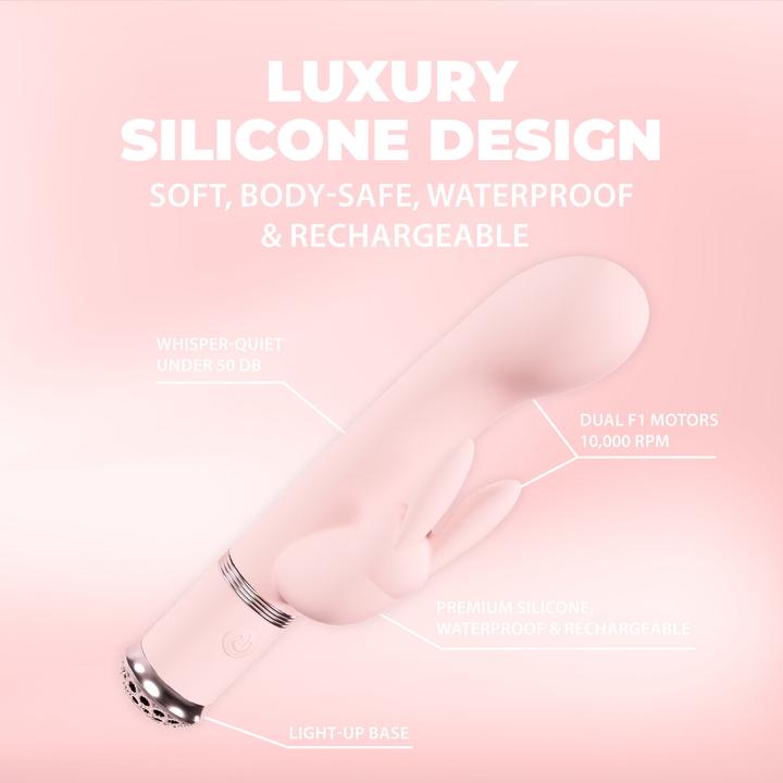 Actual product image Loveline Belle - Rabbit Vibe - Pink