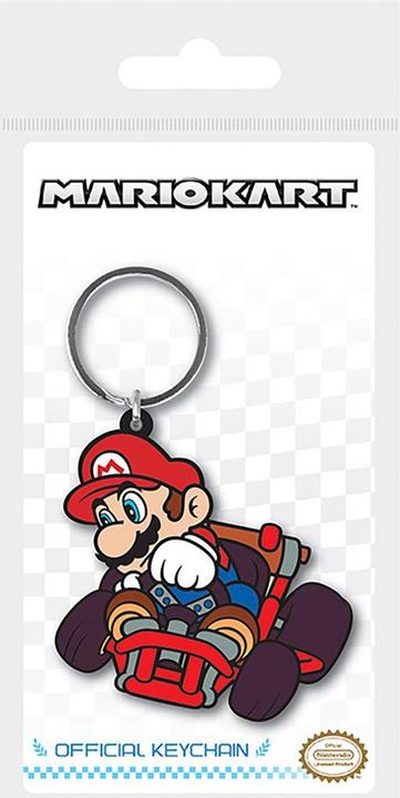 Actual product image Pyramid Portachiavi Gomma Mario Kart