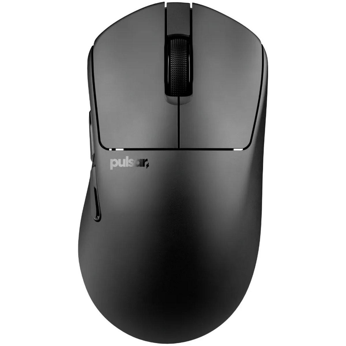Pulsar X3 CRAZYLIGHT Mini Wireless (Jet Black) - Gaming Mus - Optisk - 5 knapper - Sort (Senza fili), Mouse, Nero