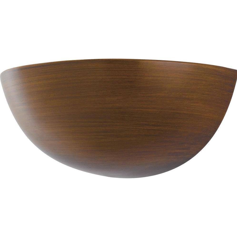 Luce ambiente Design, Wandleuchte + Deckenleuchte, LUCE Design Moritz Wandleuchte E27 Nussbaum (E27)
