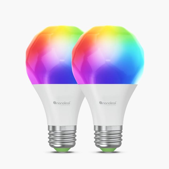 Image du produit Nanoleaf WiFi Smart LED Glühbirne A60/E27 2 Pack (E27, 1000 lm, 2x)